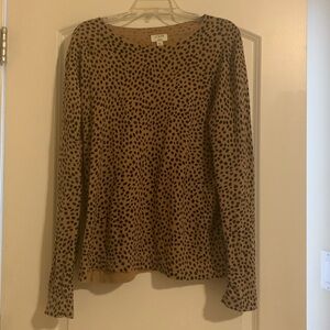 Long sleeve print shirt